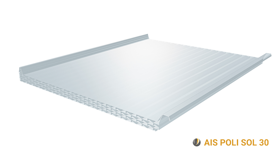 lucernario placa policarbonato lucernarios cubierta para panel grecas ais poli sol d d