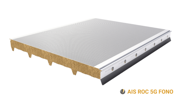 panel cubierta lana de roca aislamiento acustico grecas ais fono g d d