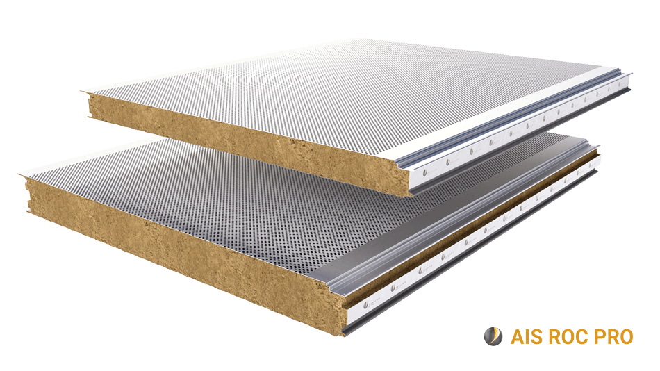 panel fachada absorcion acustico lana de roca fijacion oculta ais fono pro d d