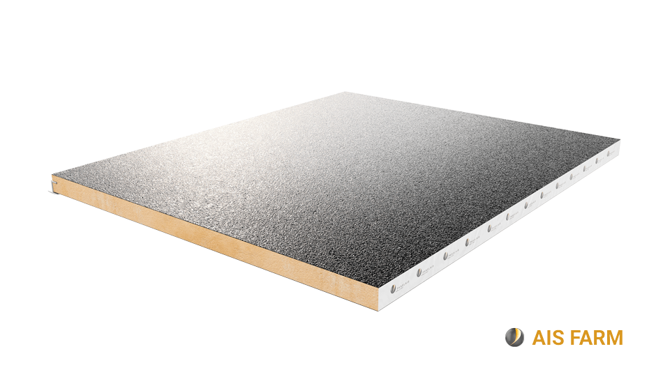 panel falso techo ganadero pur pir ais farm d d