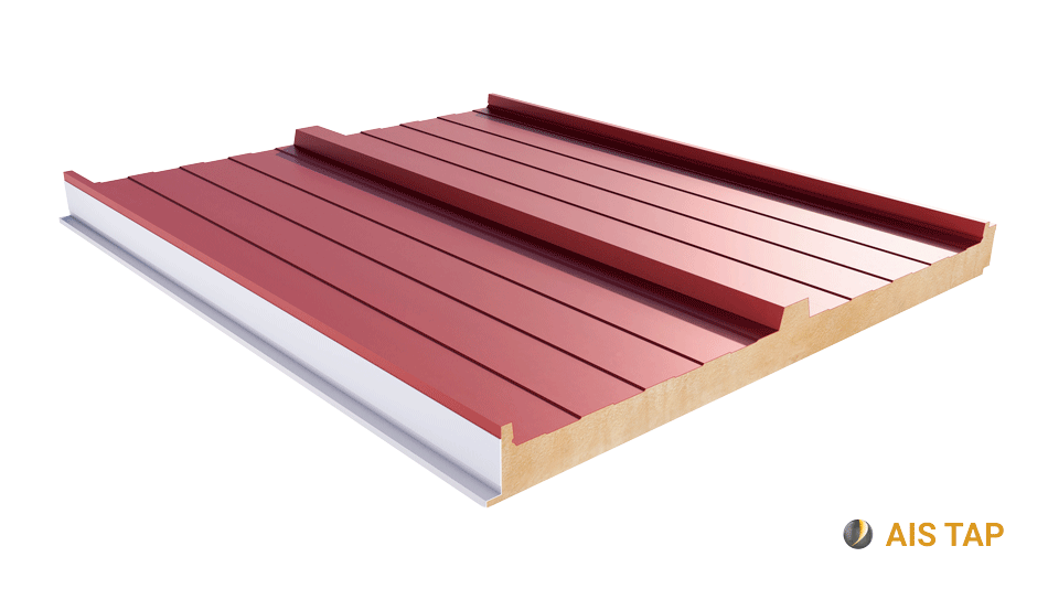 panel sandwich cubierta tapajuntas pur pir ais tap d i