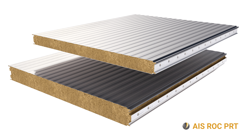 panel sandwich fachada lana de roca fijacion vista ais roc prt d d