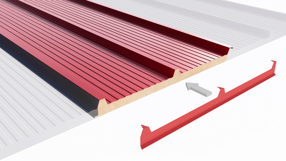 remate frontal panel sandwich frontal ais g pliegue exterior