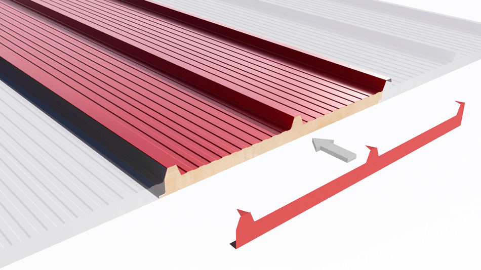 remate frontal panel sandwich frontal ais g pliegue interior