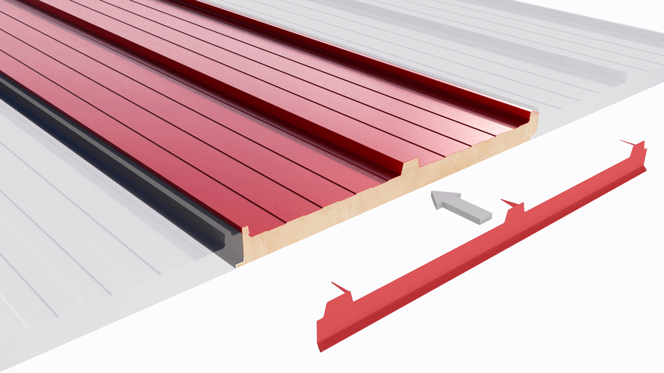 remate frontal panel sandwich frontal ais tap pliegue exterior
