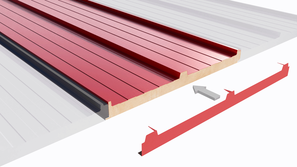 remate frontal panel sandwich frontal ais tap pliegue interior