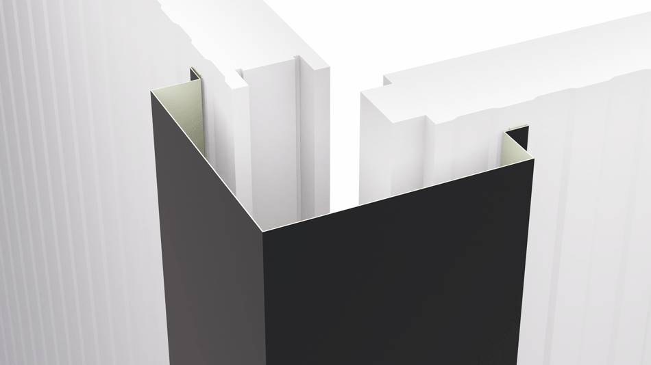 remate panel sandwich fachada esquinero exterior