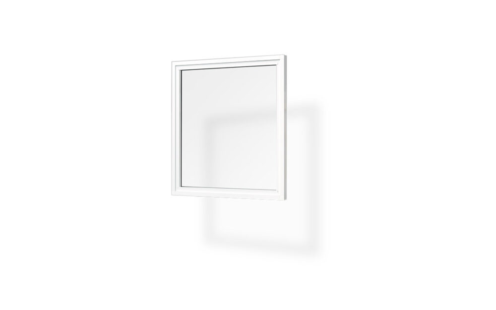 Puerta Básica de Aluminio Panelada de 1 o 2 Hojas, Serie 7009 E-40