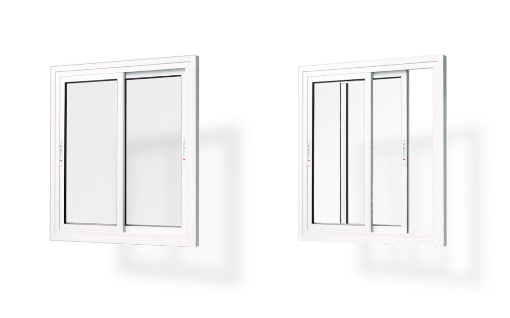 Ventana PVC Corredera a Medida 2 Hojas SO70